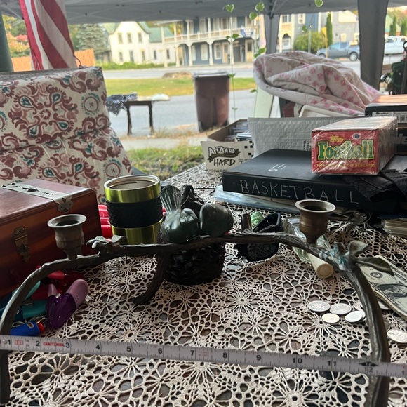 Bronze Candleholder - Picture 1 of 6